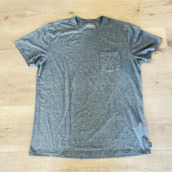 Vineyard Vines Other - Vineyard Vines Edgartown Short‎ Sleeve Pocket Tee L Charcoal Gray T Shirt Plain
